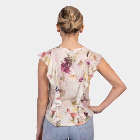 MARETAA-Tops-Frill Detail Top- Ted Baker Romania
