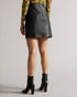 VALIAT-Skirts-A-Line Leather Mini Skirt- Ted Baker Romania
