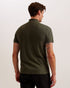 TORTILA-Tops-SS Polo with Birdseye Stripe Collar Detail- Ted Baker Romania