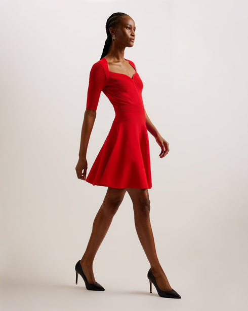 MILLLY-Dresses-Sweetheart Neckline Dress- Ted Baker Romania