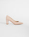 SAVANAL-Shoes-Leather 70mm Block Heel Court Shoe- Ted Baker Romania