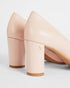 SAVANAL-Shoes-Leather 70mm Block Heel Court Shoe- Ted Baker Romania
