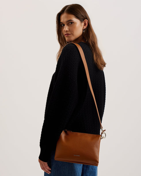 DARCEYY-Bags-Branded Webbing Leather Cros- Ted Baker Romania