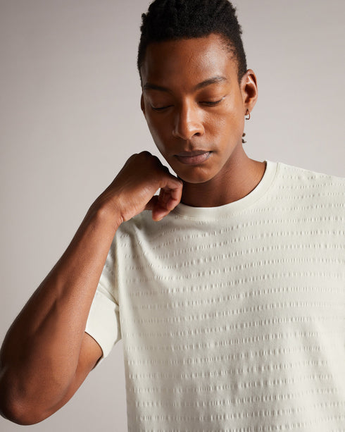 KINGSRD-Tops-It's time to get on top of your game. KINGSRD keeps it simple with a crew neck, cotton blend and short sleeves. A modern upgrade of a classic style, this tee goes with anything. Wear to the office, for a walk in the park or down to the pub. It's as versatile as it is comfortable and effortless. By choosing Ted Baker cotton products, you're supporting our investment in the Better Cotton Initiative's mission. This product is sourced via a system of mass balance and therefore may not contain Bette