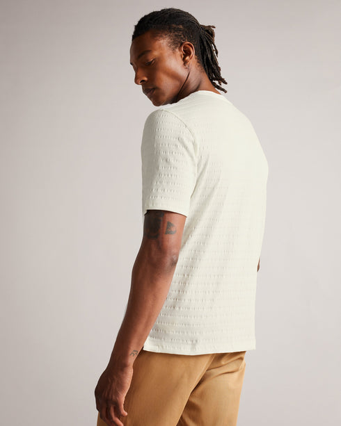 KINGSRD-Tops-It's time to get on top of your game. KINGSRD keeps it simple with a crew neck, cotton blend and short sleeves. A modern upgrade of a classic style, this tee goes with anything. Wear to the office, for a walk in the park or down to the pub. It's as versatile as it is comfortable and effortless. By choosing Ted Baker cotton products, you're supporting our investment in the Better Cotton Initiative's mission. This product is sourced via a system of mass balance and therefore may not contain Bette