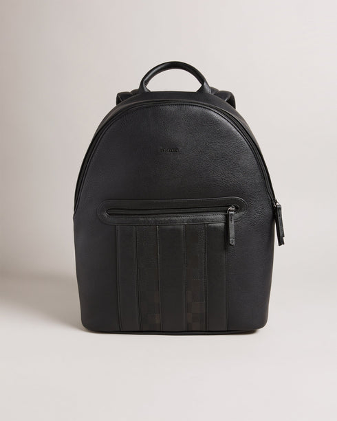 WAYNOR-Bags-House Check PU Backpack- Ted Baker Romania