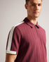 ABLOOM-Tops-The classic polo gets a fresh update with ABLOOM's textured knit, for an elevated casual look you can wear all weekend long. A classic collar, short sleeves and modern zip placket are sure to impress at the office party.The fabric of this product contains 80% organic cotton. Organic cotton has a proven lower environmental impact than conventional cotton, as it reduces water usage, greenhouse gas emissions, and eliminates the use of harmful chemicals in the farming process. Polo shirt Textured kn