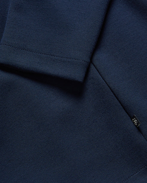 VELLER-Tops-From brisk dog walks to pub lunches, VELLER is the perfect layer to bring a touch of laidback sophistication to your look. With a funnel neck and bold striped panel, this soft modal blend jumper is an ideal addition to your weekend wardrobe. Jumper Half zip placket Modal blend Funnel neck Long sleeved Regular fit Stripe design Joseph is 6'1" / 1.85m and wears Navy in a Ted size 3- Ted Baker Romania