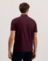 POLENN-Tops-SS Regular Textured Zip Polo- Ted Baker Romania