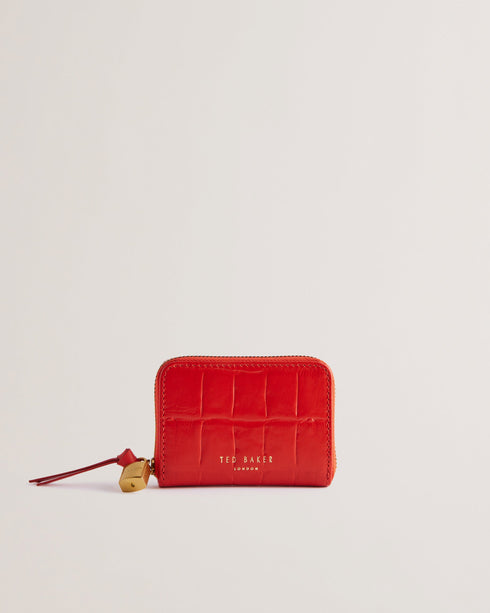 WESMIN-Small goods-Padlock Detail Small Leather Purse- Ted Baker Romania