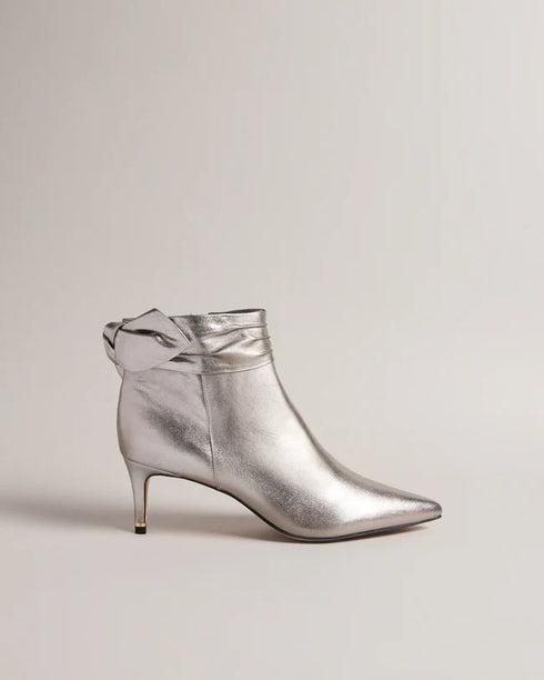 YONA-Boots-Suede Bow Detail Ankle Boot- Ted Baker Romania