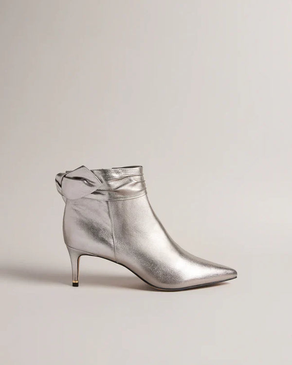 YONA-Boots-Suede Bow Detail Ankle Boot- Ted Baker Romania