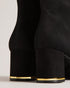 NORANAS-Boots-Step up your shoe game with our NORANAS ankle boots. Crafted from luxurious suede leather, they offer both style and comfort. The sleek design is complemented by a chic block heel and gold tone heel trim that'll take you from day to night with ease. Ankle boots Suede leather Block heel Gold tone heel trim Zip fastening Heel height: 6cm- Ted Baker Romania
