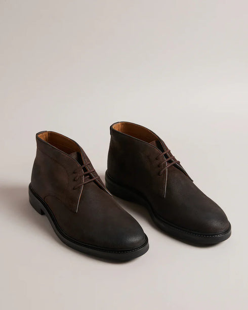 ANDDREW-Boots-Polished Suede Chukka Boot- Ted Baker Romania