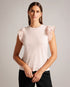 BOBYANN-Tops-Top With Frill Sleeve- Ted Baker Romania