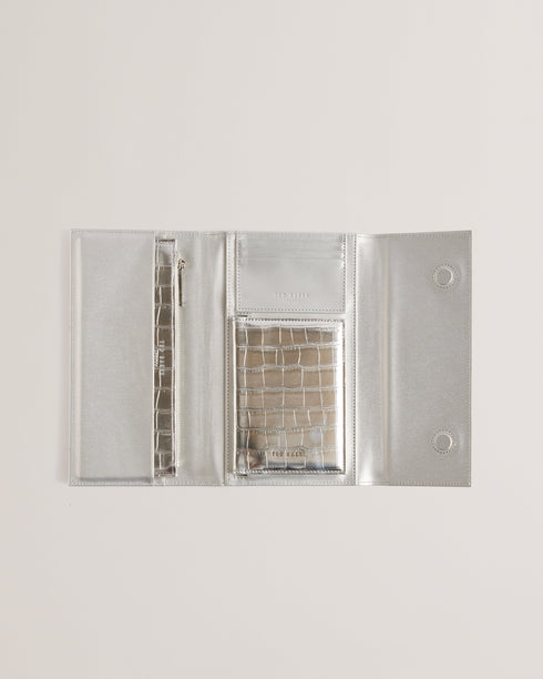 ALETHAI-Gifts-Croc Effect Travel Wallet- Ted Baker Romania