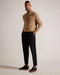 GLANT-Knitwear-Ls Cashmere Cable T Crew Neck- Ted Baker Romania