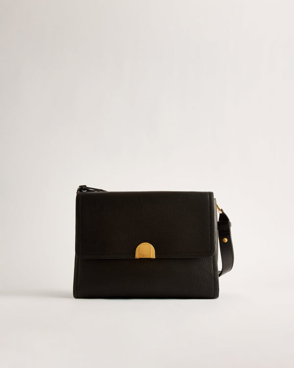 IMILILY-Bags-Lock Detail Large Shoulder Bag- Ted Baker Romania