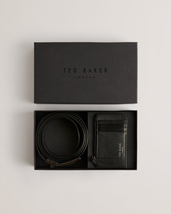 SANTEL-Gifts-Saffiano Leather Belt and Car- Ted Baker Romania