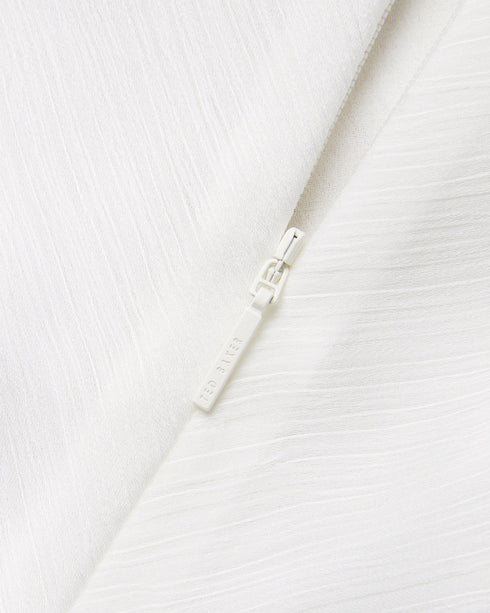 MISRINA-Tops-Draped Neck Woven Top- Ted Baker Romania