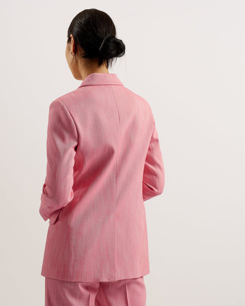 HIROKO-Jackets-Oversized Double Breasted Blazer Coat- Ted Baker Romania