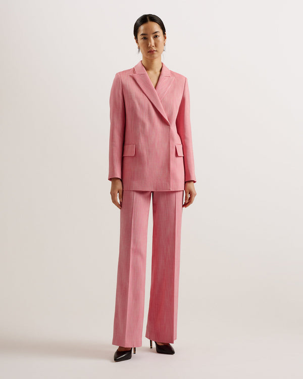 HIROKOT-Trousers-Wide Leg Tailored Trouser- Ted Baker Romania