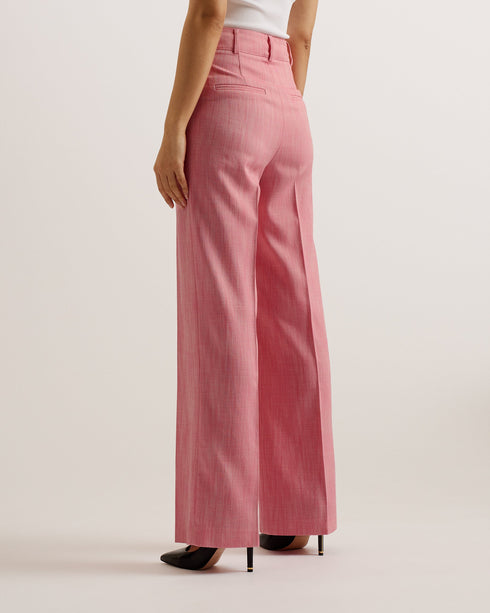 HIROKOT-Trousers-Wide Leg Tailored Trouser- Ted Baker Romania