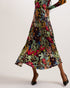 ALEXANN-Dresses-Printed Long Sleeved Dress- Ted Baker Romania