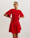 CORINO-Dresses-Mockable Pleated Dress- Ted Baker Romania