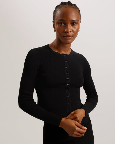 SLANNO-Dresses-Asymmetric Sleeveless Midi Dress- Ted Baker Romania