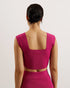 BRENHA-Knitwear-Cropped Knitted Vest Top- Ted Baker Romania