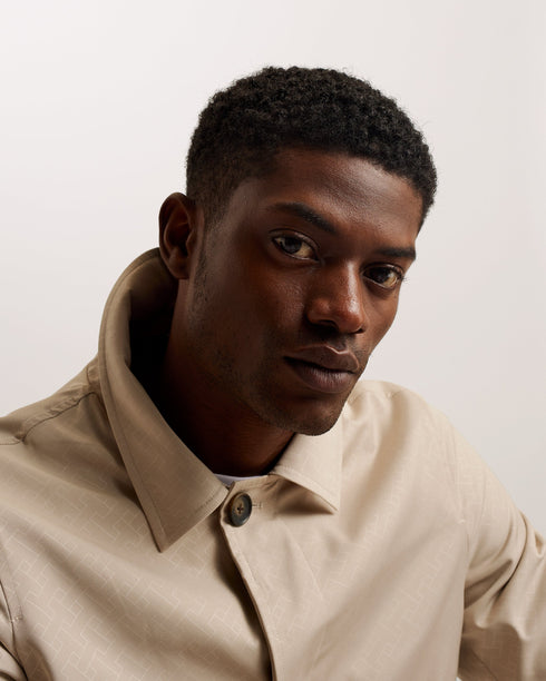 DOVDALE-Outerwear-Interlocking T Mac- Ted Baker Romania