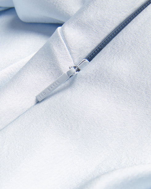 KEOMI-Dresses-Waterfall Ruffle Midi Slip Dress- Ted Baker Romania