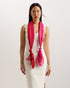 DAAVINA-Scarves-Ombre Effect Silk Chiffon Scarf- Ted Baker Romania