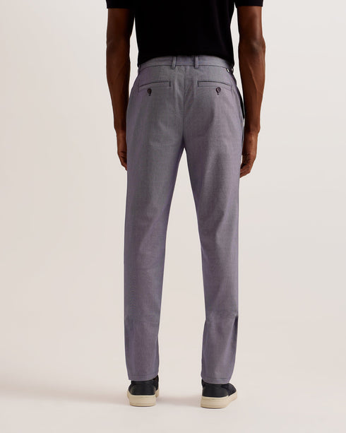 TURNEY-Trousers-Slim Fit Dobby Chino Trouser- Ted Baker Romania