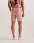 DAMASKS-Shorts-Slim Cotton Linen Short- Ted Baker Romania