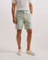 DAMASKS-Shorts-Slim Cotton Linen Short- Ted Baker Romania
