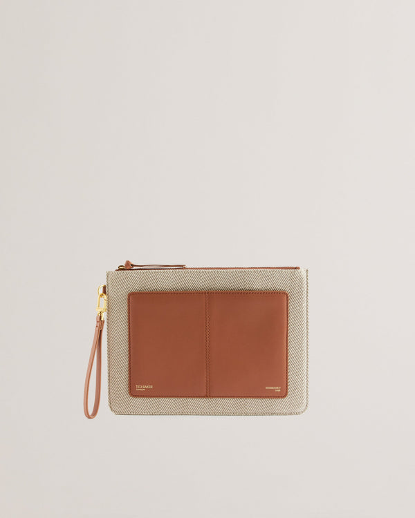 NISHSAY-Small goods-Large Canvas Pouch- Ted Baker Romania