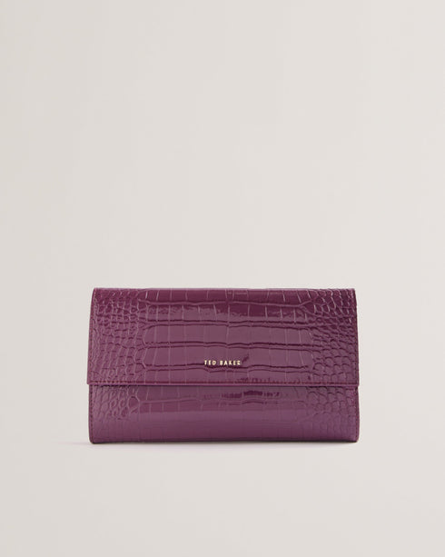 ABBIISS-Gifts-Croc Effect Travel Wallet- Ted Baker Romania
