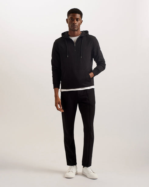 CAPROE-Tops-LS Quarter Zip Hoodie- Ted Baker Romania
