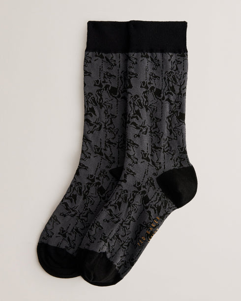 SOKKELV-Socks-Horse Pattern Sock- Ted Baker Romania