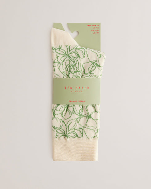SOKKTWL-Socks-Floral Pattern Sock- Ted Baker Romania