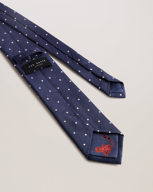 ALOYSIS-Ties-Spot Silk tie- Ted Baker Romania
