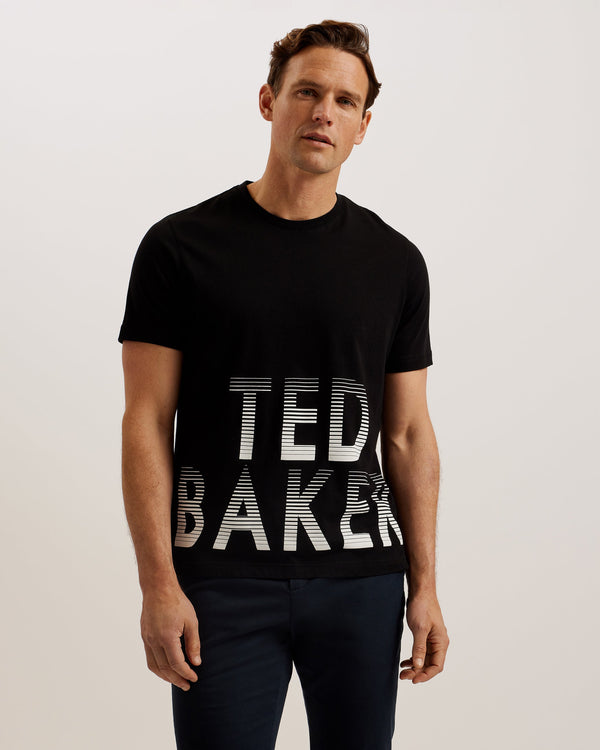 RANBER-Tops-SS Regular Branded T-Shirt- Ted Baker Romania