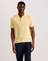 PELTZ-Knitwear-SS Regular Silk Blend Polo- Ted Baker Romania