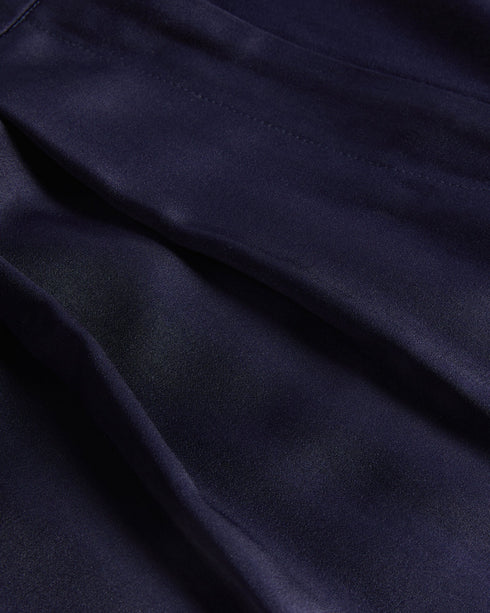 TEERUT-Tailoring-Satin Tailored Wide Flood Length Trousers- Ted Baker Romania