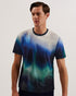 AVID-Tops-SS Regular Ombre T-Shirt- Ted Baker Romania