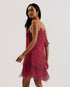 DIVERIA-Dresses-Mini Dress With Tassels- Ted Baker Romania