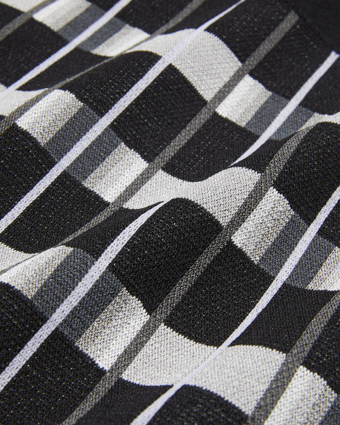 AIRON-Knitwear-SS Regular Zip Neck Jacquard Polo- Ted Baker Romania