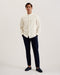 BASTIUN-Shirts-LS Relaxed Grandad Collar Shirt- Ted Baker Romania